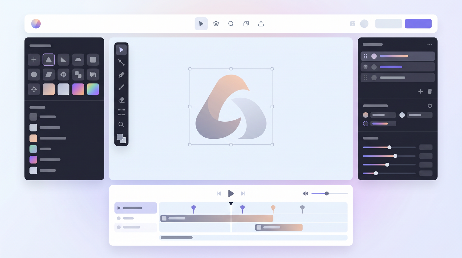 LogoAI editing features